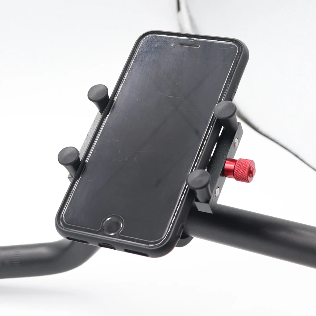 Motorcycle Bike Phone Holder Handlebar Mount Mobilephone Bracket Stand