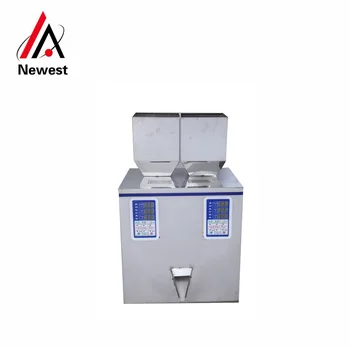 

Double-head weighing metering filling packaging machine for multi-function food tea granule powder rice