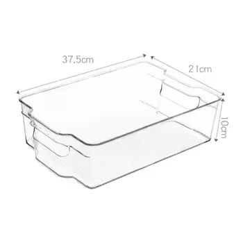 

Stackable Plastic Organizer Storage Bins, Pantry Organization and Storage Q0KA