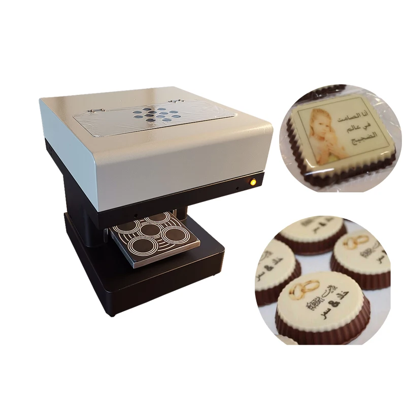 

Chocolate Macaroon printer machine with the best-after service