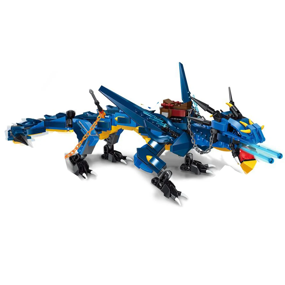 Ninjago-игрушки Dragon knight строительные блоки детские игрушки Сделай Сам кирпичи