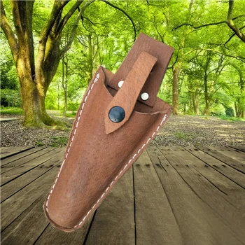 

2pcs Tool Bag Leather Sheath Pouch Holder Garden Tool Bag For Pruning Plier Shears 20x9cm Garden Pruning Shear Pouch