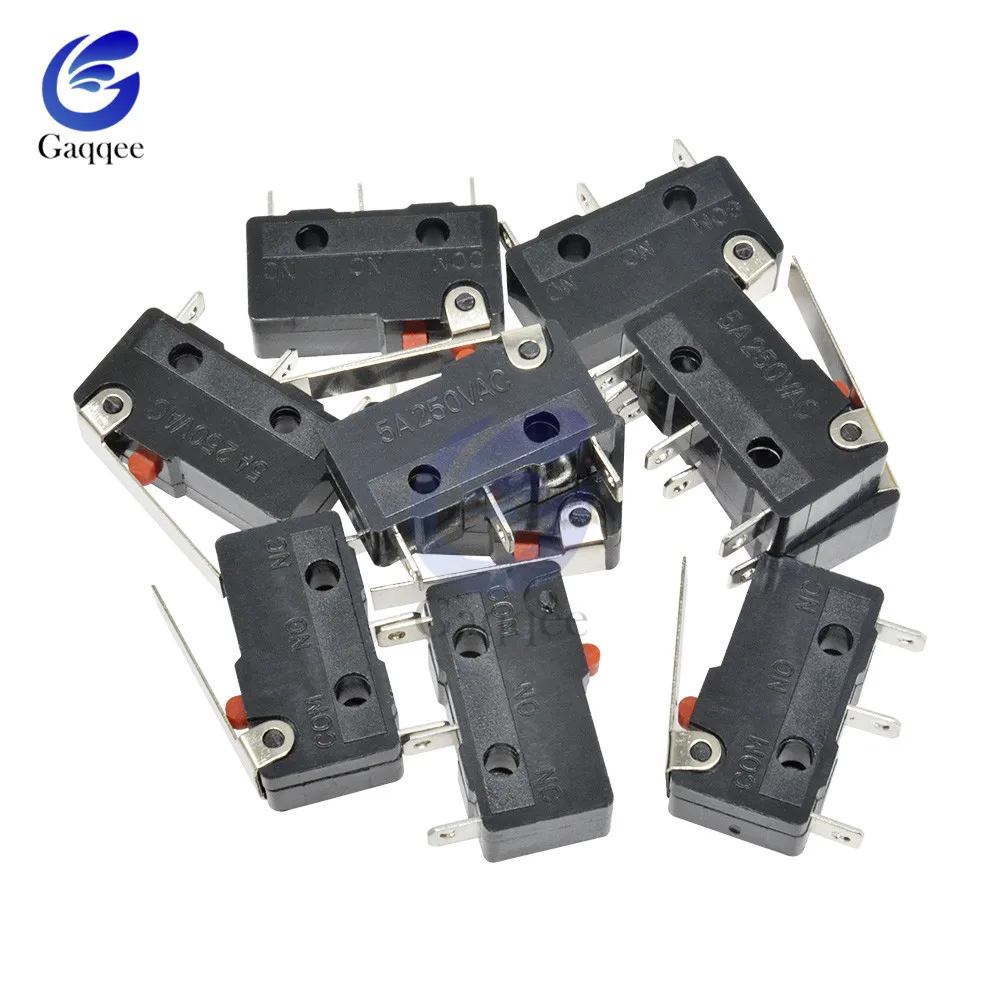 

New 10pcs/Lot Micro Switch KW11-3Z 5A 250V Tact Switch On Off 3 PIN