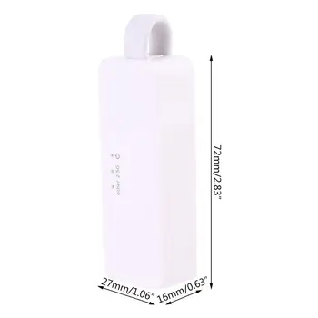 

USB 3.0 Ethernet Adapter Net work Card Hub 2500Mbps 2.5G RJ45 Lan Adapter Laptop