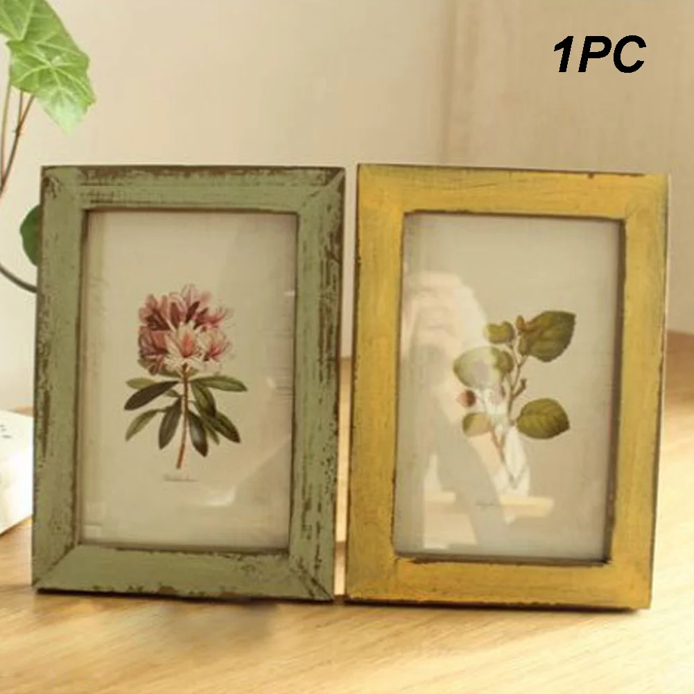 Мода DIY Винтажный стиль подарок фото семья уникальный свадебный дизайн поставки орнамент ретро деревянная декоративная рама для дома