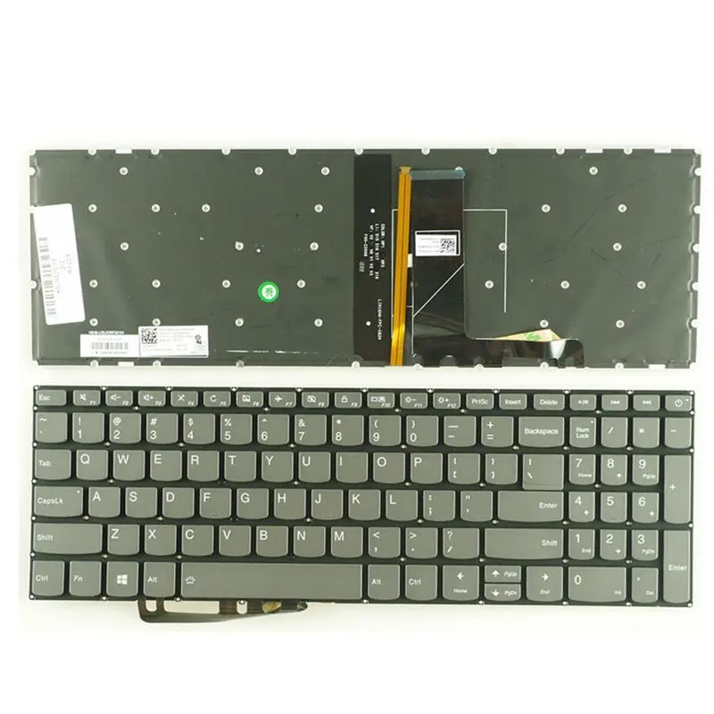 Новая клавиатура США для Lenovo IdeaPad 520-15 520-15IKB US ноутбука черный с подсветкой |