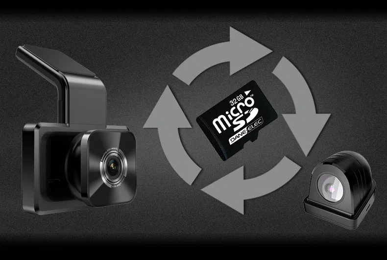 Портативный автомобильный DVR gps координаты 1080P HD Ночное видение Dash Cam Автоматический Фиксатор 24 часа в сутки для парковочной системы вождение автомобиля Регистраторы WI-FI