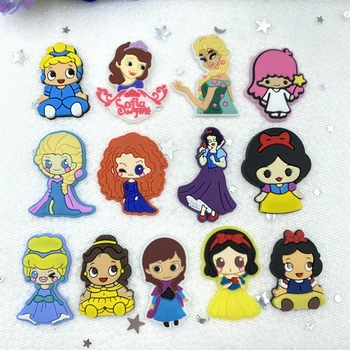 

10pcs/lot Cute Mixed Princess rubber cartoon flatback Cabochon Lucky Bag DIY Phone Case Beauty Scrapbook B80