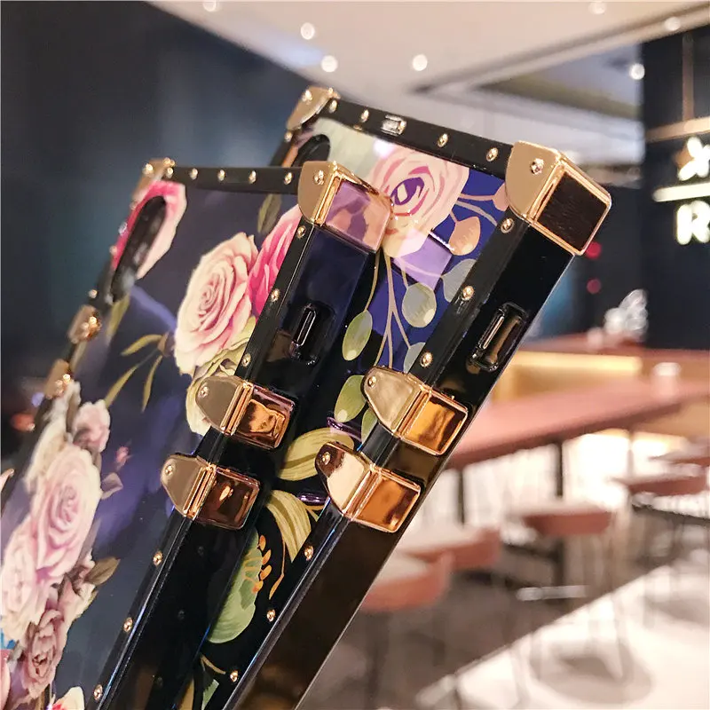 Для Huawei P20 P30 PRO lite Nova 2S 3 i 3E 4 4E 5 5pro Роскошный Металлический Синий луч цветок Пион