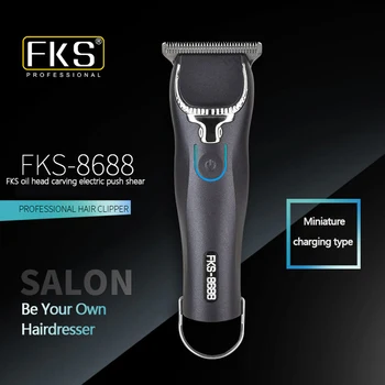 

FKS Portable Electric Hair Clipper Rechargeable Mini Hair Trimmer Cutting Machine Beard Trimmer Razor 3 Combs Beard Shaver