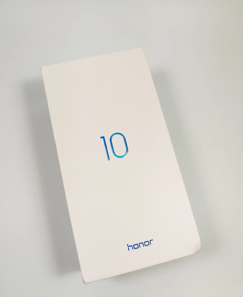 Huawei Honor 10 Мобильный телефон 5,84 дюймов 19:9 полноэкранный процессор Kirin 970 AI 3 камеры Face ID NFC Android 8,1