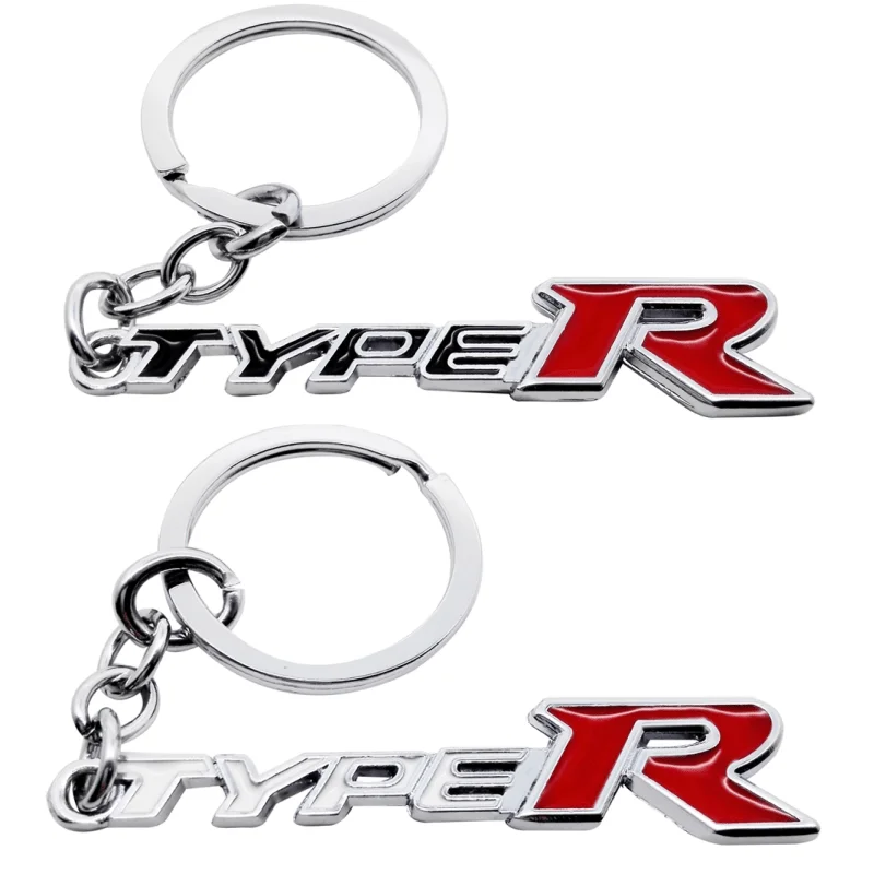 Автомобильный брелок для Honda TYPE R Logo Civic Accord CRV HRV подходит Jazz City Odyssey Jade Inspire