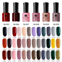 NEE JOLIE 8 мл Лак для ногтей чистая Серия матовый эффект лак для ногтей блеск лак для ногтей 54 Цвета украшение