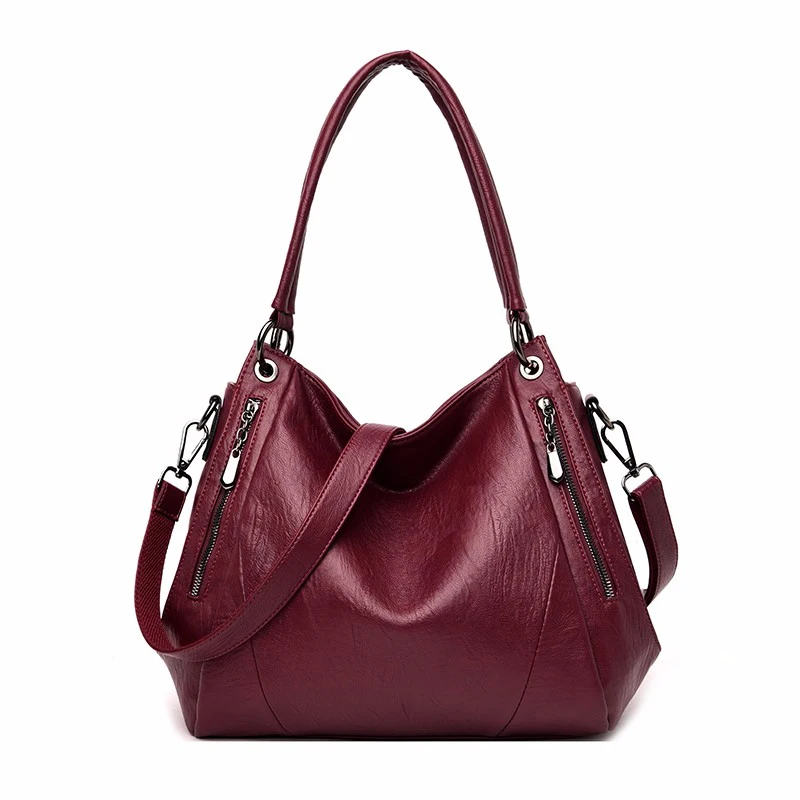 

Women's Bag Designer Handbag Brand-name Soft Handbag Large Capacity Beach Shoulder Bags Crescent Mom Handbags for Wife, Own Gift