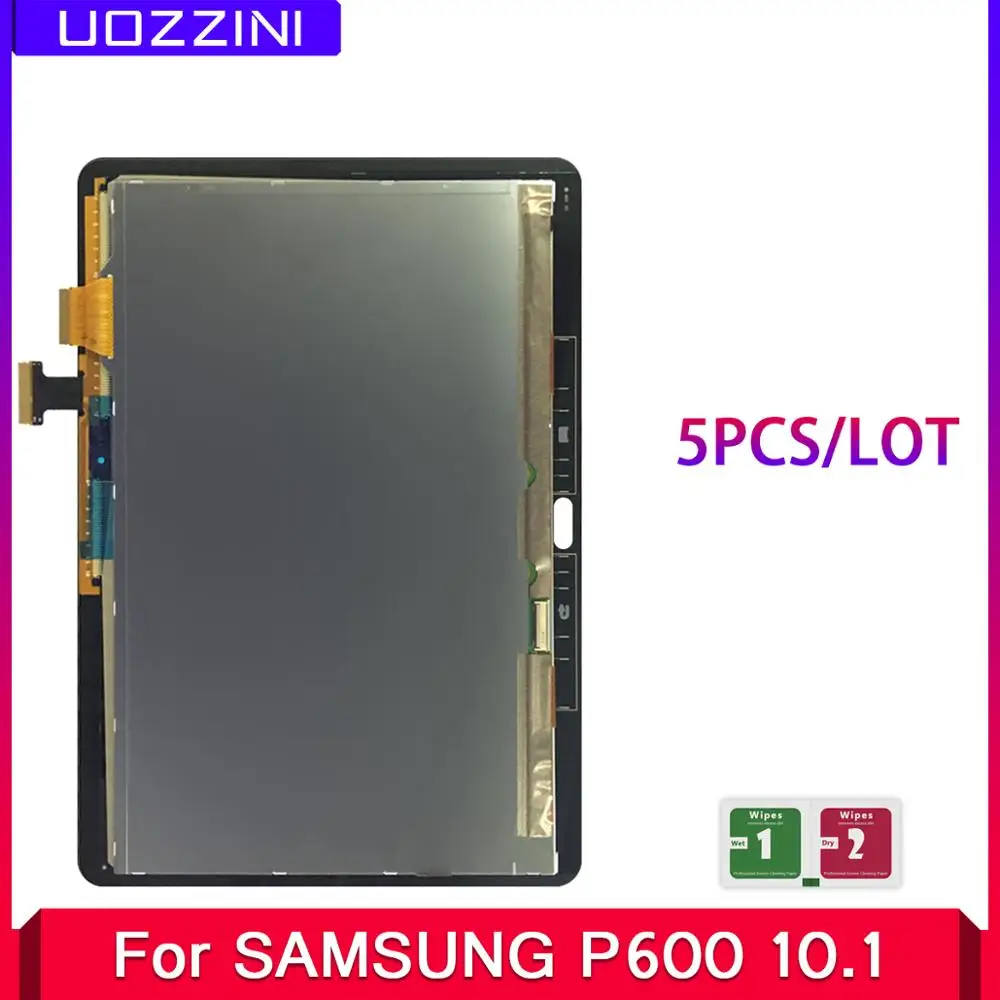 

5 Pcs LCD Display For Samsung GALAXY Note 10.1 SM-P600 P605 P600 LCD Touch Screen Digitizer Assembly Replacement