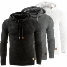 Hooded Mens Sweater Autumn Winter 2018 Long Sleeve Solid Color Tracksuit Pullovers Casual Sweater Men Sportswear Vetement Homme Hooded Mens Sweater Autumn Winter 2018 Long Sleeve Solid Color Tracksuit Pullovers Casual Sweater Men Sportswear Vetement Homme