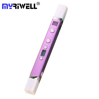 

Myriwell 3D Pen LED Screen Smart 3D Printing Pen Mobile Power Supply USB Charging 3D Pens Child Creative Toy Birthday Gift best
