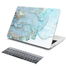 Мраморный чехол для MacBook Pro Air 13 15 дюймов touch bar A2159 A1932 A1706 A1990 жесткий чехол с бесплатным подарком