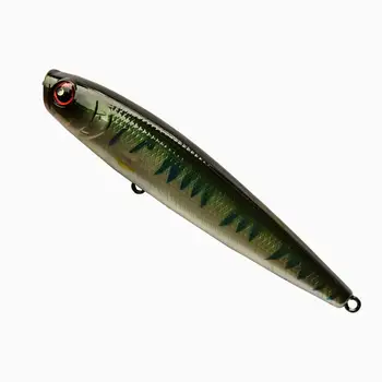 

BassLegend Gunfish Topwater Surface Stick Bait Pencil Popper Rattle Wobbler Lure Walk The Dog 95mm/12g 95F