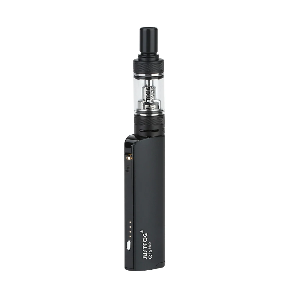Black Q16 pro Горячо! JUSTFOG Q16 и JUSTFOG Q16 Pro стартовый комплект wi/900 мАч батарея 1,9 мл бак вейп-комплект электронной сигареты Vs MINIFIT - Цвет: Black Q16 pro
