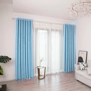 

Lychee Pastoral Style Printed Lightproof Curtain Modern Door Curtain Window Room Divider Curtain Valance Home Decoration