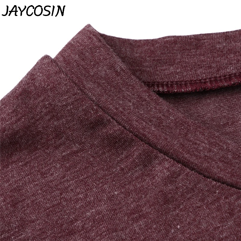 JAYCOSIN, женские костюмы, женские пижамы, набор, весна-осень, мультяшный принт, длинный рукав, милая одежда для сна, Повседневная Домашняя одежда, женские пижамы