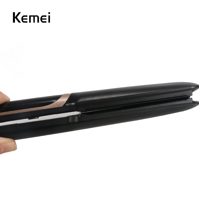 Kemei-2212 Профессиональный Выпрямитель для волос, щипцы для завивки волос, отрицательные ионы, инфракрасный выпрямитель волос, щипцы для завивки