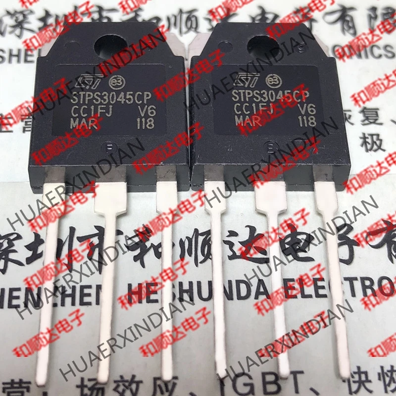 20PCS/LOT New original STPS3045CP TO-3P 45V 30A in stock