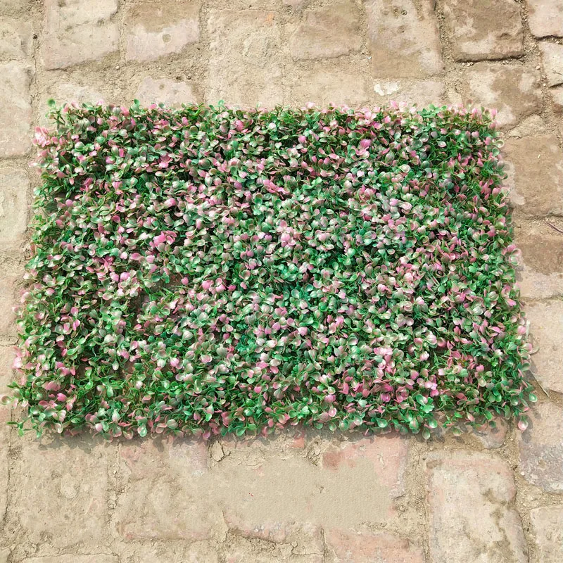 16 ''x 24'' искусственные самшита листва хедж стеновые панели для сада домашний декор имитация травы газон ковер газон открытый цветок стены