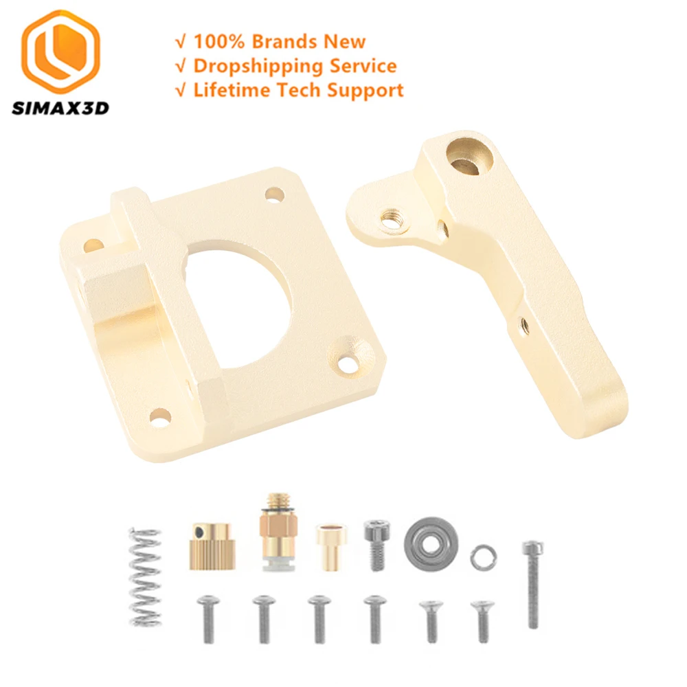 Обновленная запасная алюминиевая деталь MK8 для экструдера Bowden драйвер