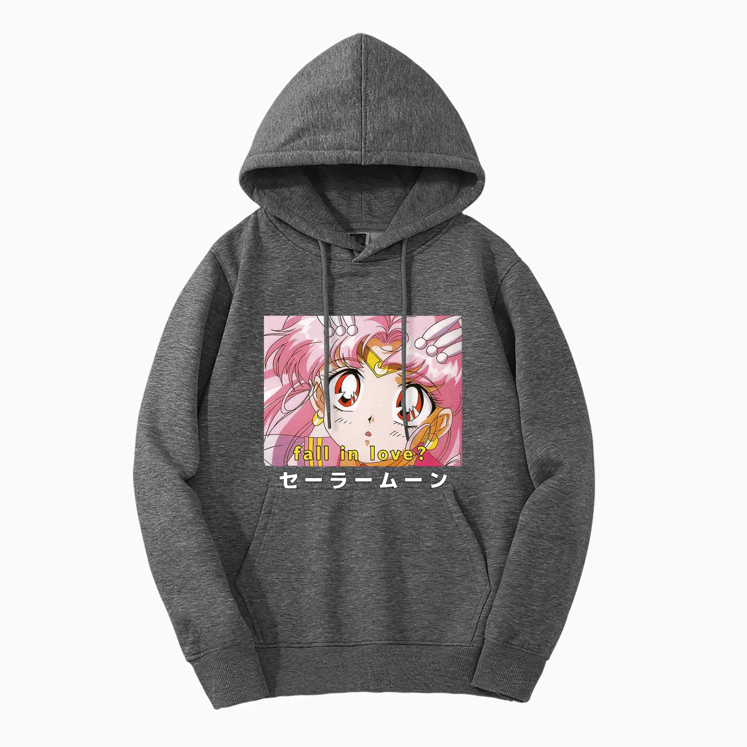 Sailor Moon Fall In Love Hoodie Two Dimensions Japan Anime Hoody Hip Hop Casual Jackets Mens Fashion New Style Hooded Tracksuit Hoodies Sweatshirts Aliexpress www aliexpress com