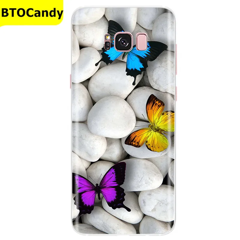 waterproof phone holder Case For Samsung Galaxy S8 Plus Silicone Case Cute Pattern Soft TPU Case For Samsung Galaxy S8 S 8 Plus Phone Case Fundas Coque cell phone pouch Cases & Covers