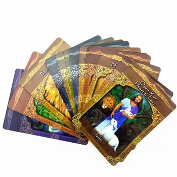 

44pcs Ascended Mas-ter Card Tarot Cards Board Games English Cards For Family Party Family Gathering Deck Game Party Playing Card