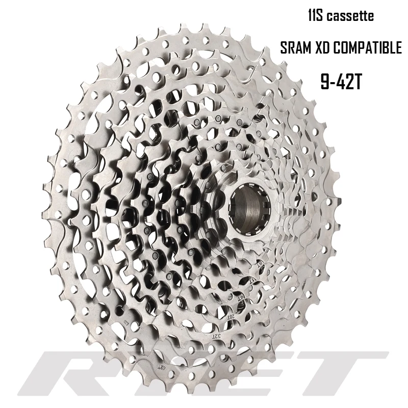 Кассета RYET ult-11 Speed кассета 9-42T MTB XD сверхлегкая стальная прочная Звездочка Ultimate 11 s