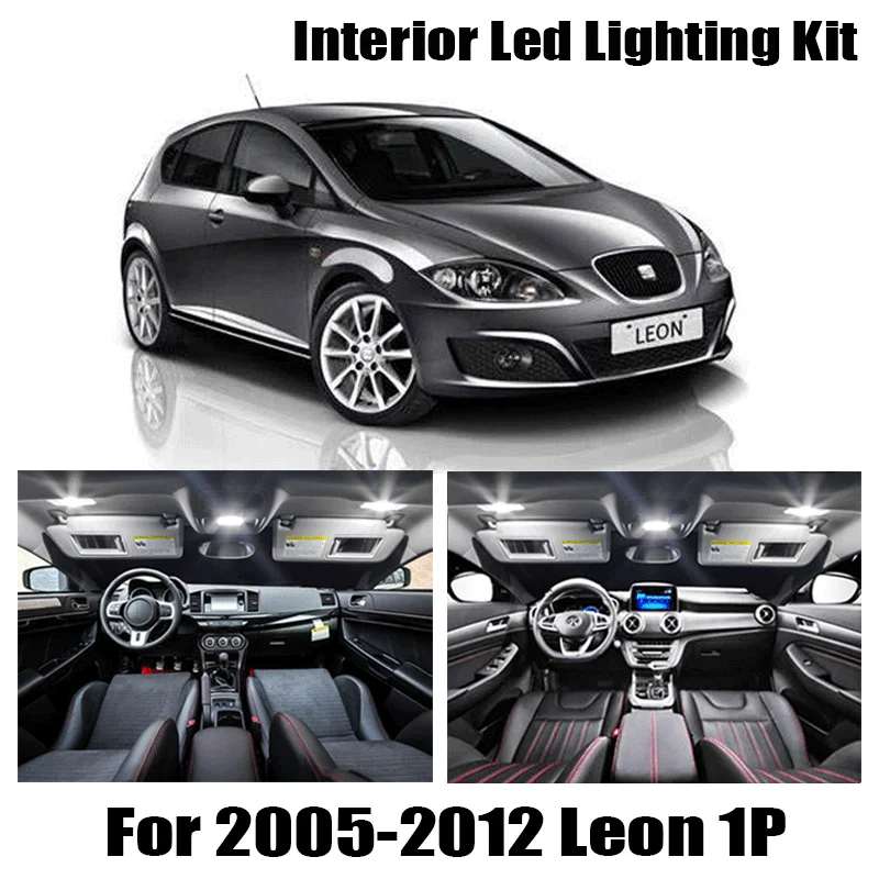Seat Leon Mk2 2006-2012+ -stx Internal Wind Deflectors - Dark