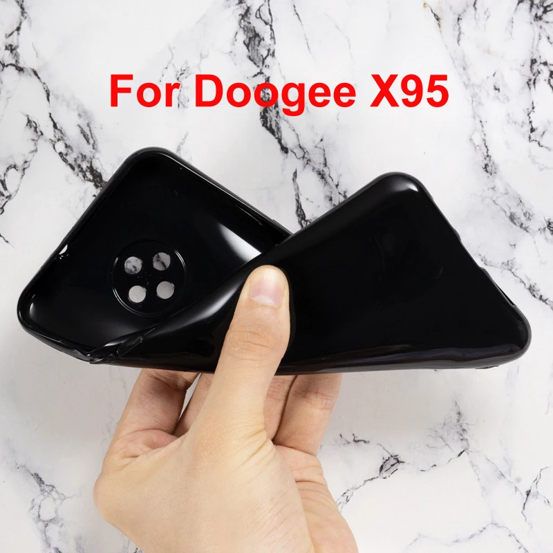 Per Doogee X95 Custodia Per Telefono Custodia Morbida In Tpu Trasparente Custodia In Silicone Per Doogee X 95 Pro Custodia Fundas 6.52 "Phone Capa