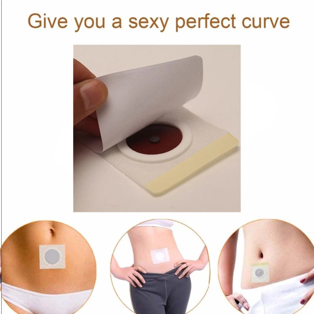 

Hot Selling 10pcs/Box Weight Loss Patches Magnetic Abdominal Slimming Belly Button Stickers for Boay Slimming and Weight Loss