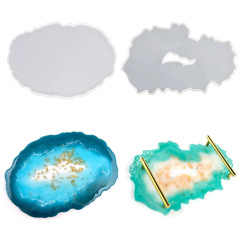 

Irregular Big Plate Resin Molds Oversized Fruit Dish Tray Silicone Mold Flexible Handmade Silicone For Resin Art Craft Tools