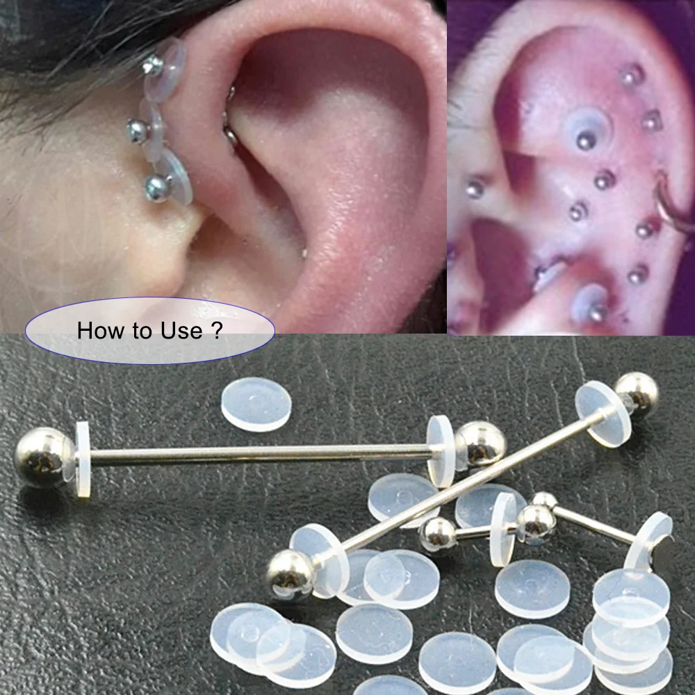 Jewelry Accessories High Elasticity Rubber Earring Backs & Ear