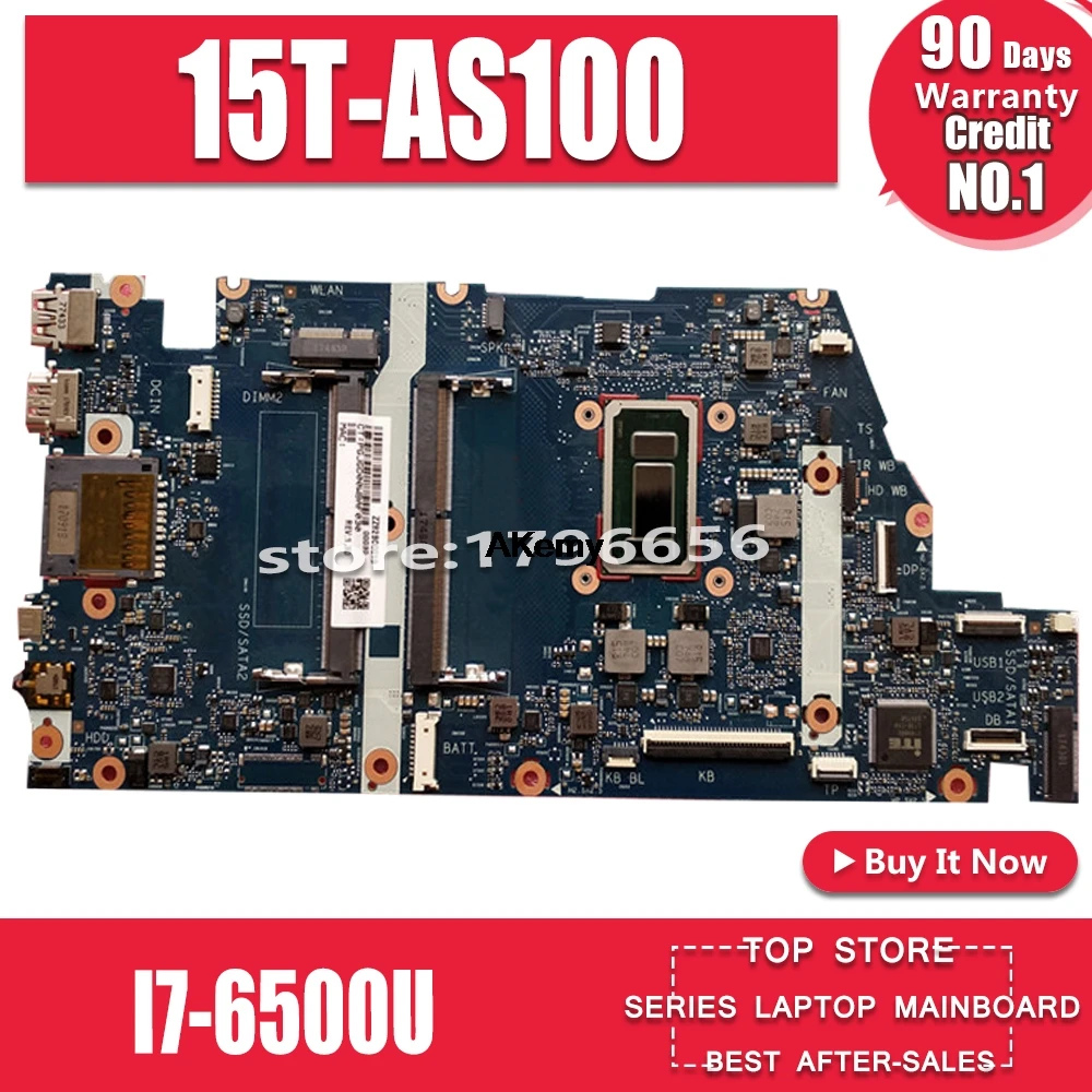 Akemy 859288-601 UMA w i7-6500U cpu для hp ENVY notebook 15-as Series 15T-AS100 PC материнская плата протестирована