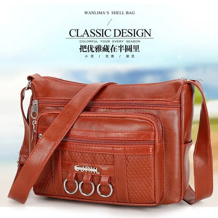 

Stall Supply of Goods Bag Women's 2019 New Style Middle-aged Mom WOMEN'S Bag Night Market Wandering Peddler Sale Crossbody Bag