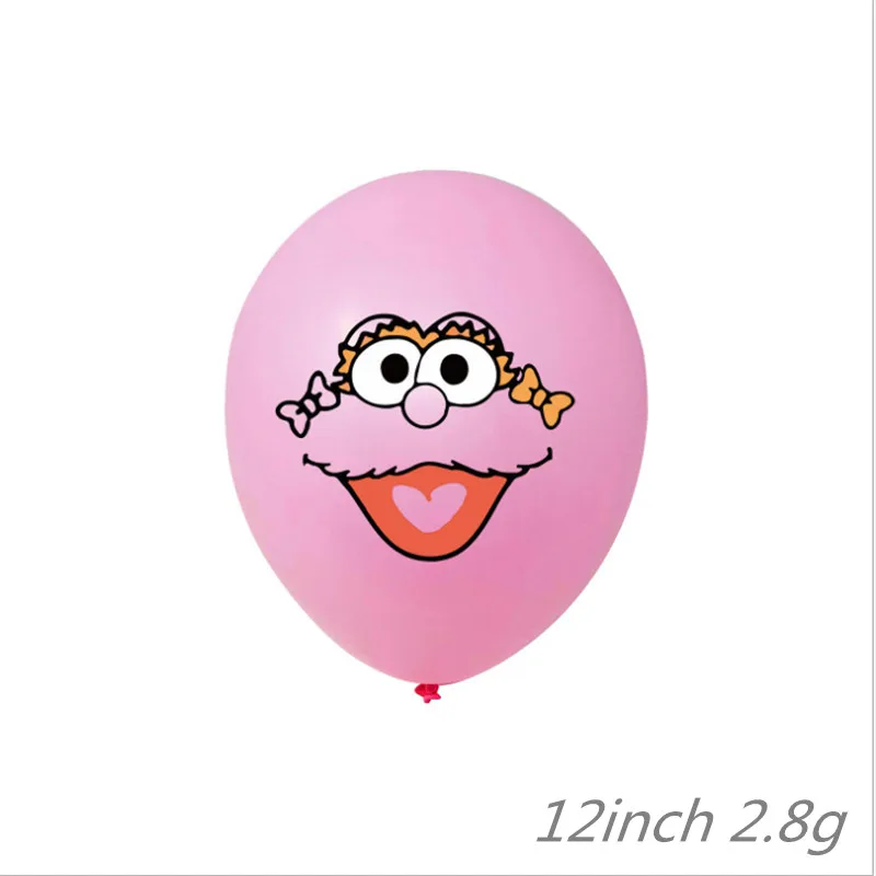 20PCS12 дюймов героев шоу Улица Сезам стиль мультфильм шар Baby Shower детский день