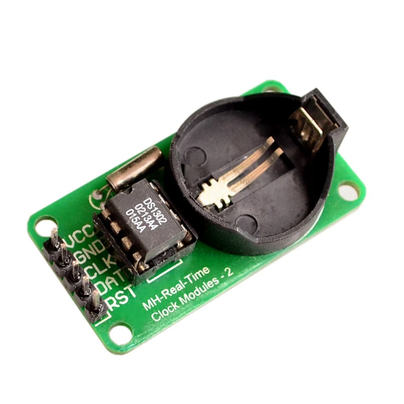 

Without DS1302 Real-Time Clock Module With Battery CR2032 Running When Power Is Off