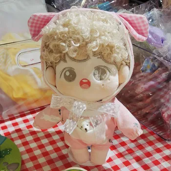 

[MYKPOP]KPOP Doll's Clothes & Accessories: Bodysuit Pajama & Hat 2pc Set for 20cm doll (without doll) Fans Collection SB20100802