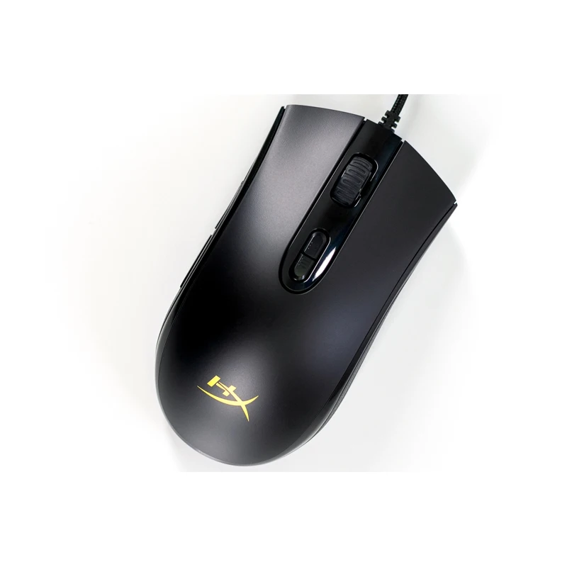 Мышь HyperX Pulsefire Core RGB оптическая Pixart 3327, проводная, 6200 dpi, подсветка RGB, USB, цвет: черный