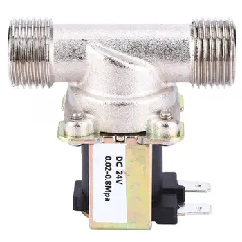 

DC24V G1/2 NC Brass Electric Solenoid Valve Normally Water Inlet Valve Electric Magnetic Valve