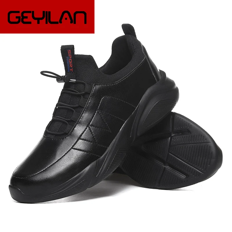 

Men's Running Shoes Sneakers Outdoor Sport Shoes Comfortable Breathable Jogging Shoes Black Sneakers
