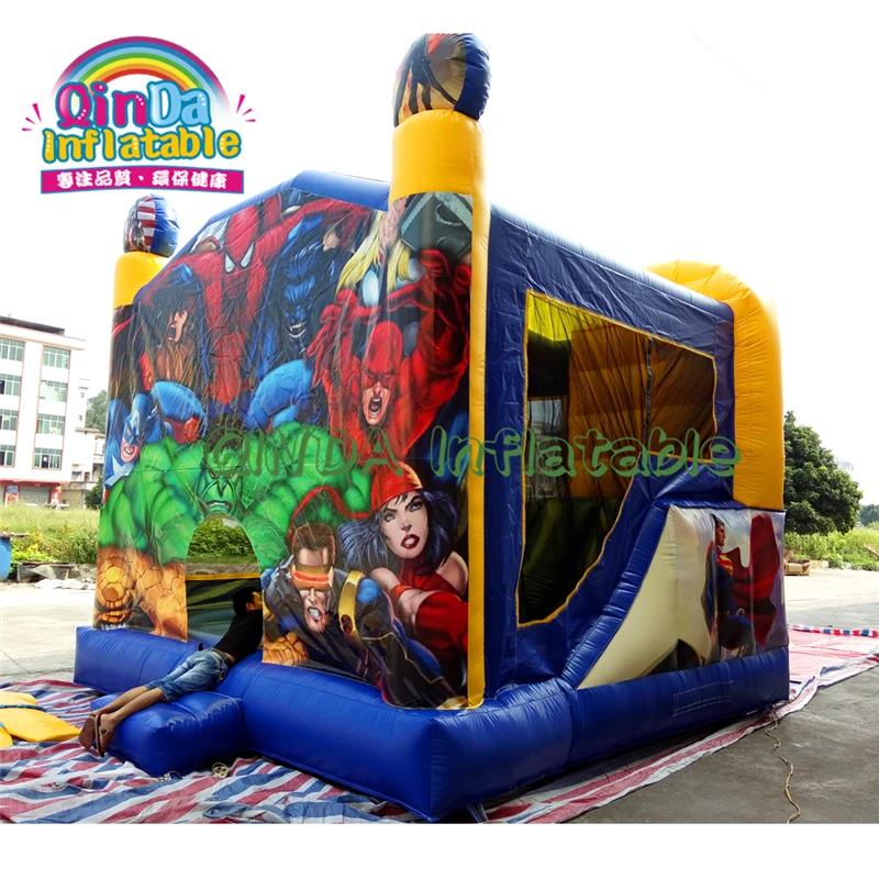 Inflatable Customizable Pvc tarpaulin Material Bounce Houses PVC Fabric Bouncy Castle Prices Commercial Bouncer Slide | Игрушки и хобби