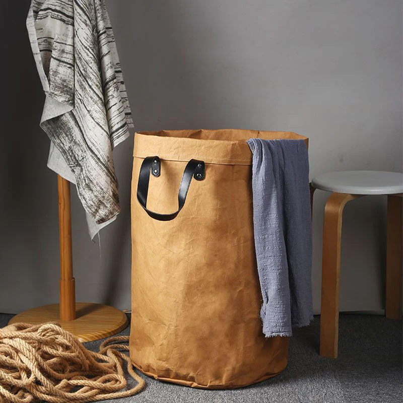 Dirty Clothes Laundry Basket Storage Basket Toys Organizer With Handle Foldable Large Capacity Laundry Hamper Waterproof Storage