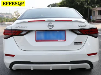 

For High Quality ABS Plastic Spoiler Primer Color Car Tail Wing Rear Trunk Spoiler For Nissan Sentra SYLPHY 2019 2020